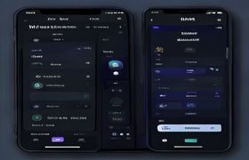 51cg网移动端App新版本界面截图，展示优化后的导航栏与暗色模式